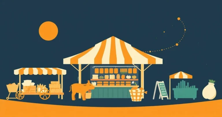 Illustration for Describing the Market: A Comprehensive Guide to Market Adjectives