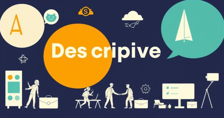 Illustration for Descriptive Adjectives: Powerful Tools for Marketing Success