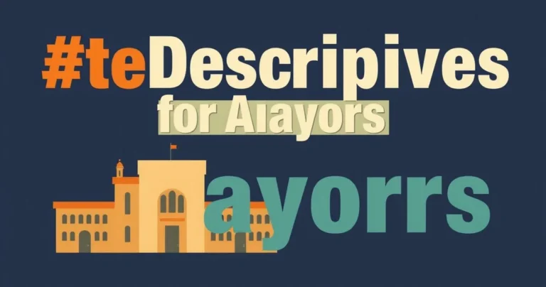Illustration for Descriptive Adjectives for Mayors: A Comprehensive Guide