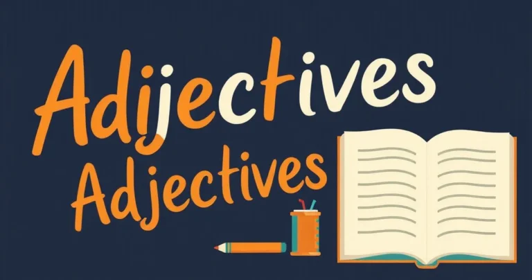 Illustration for Descriptive Adjectives: Enhancing Your Message