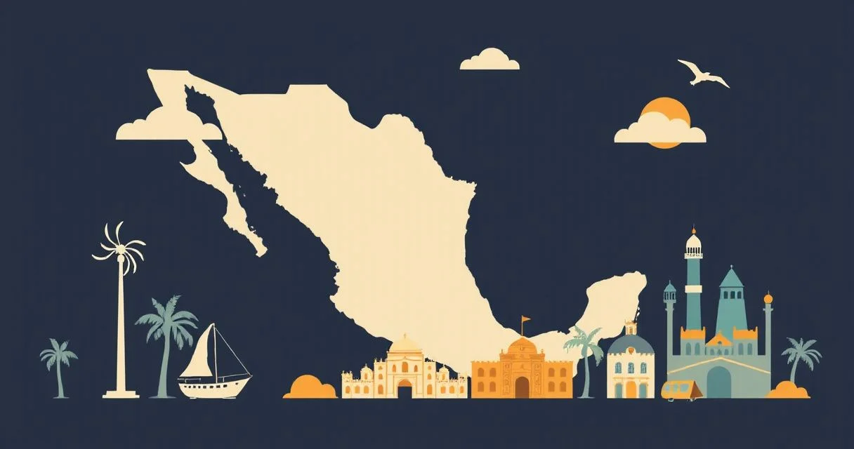 Illustration for Describing Mexico: A Guide to Mexican Adjectives