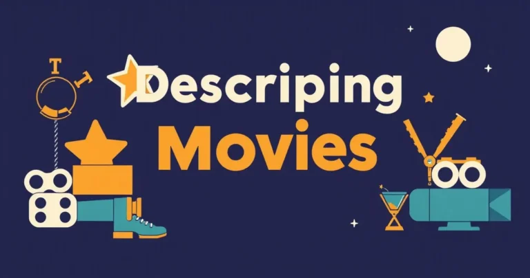 Illustration for Describing Movies: A Guide to Adjectives for Film