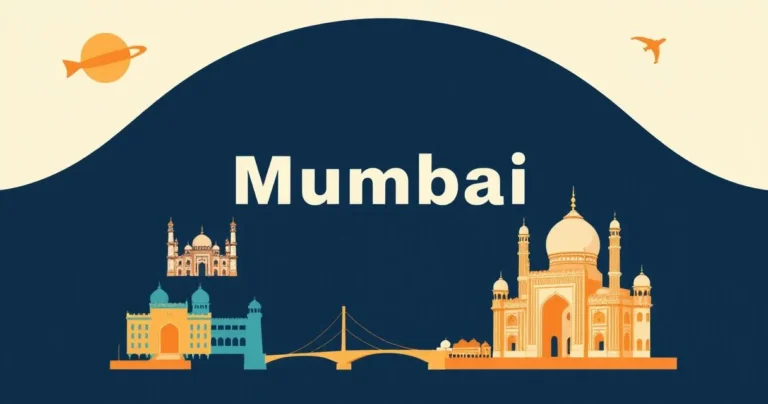 Illustration for Describing Mumbai: A Guide to Using Adjectives Effectively