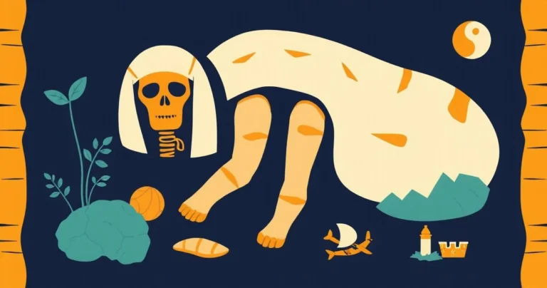 Illustration for Describing Mummies: A Guide to Adjectives for Ancient Wonders