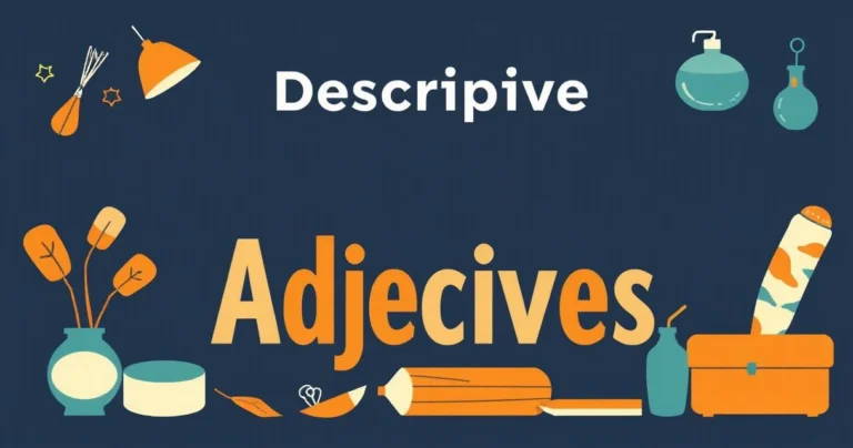 Illustration for Descriptive Adjectives: Enhancing Your Notebook Vocabulary