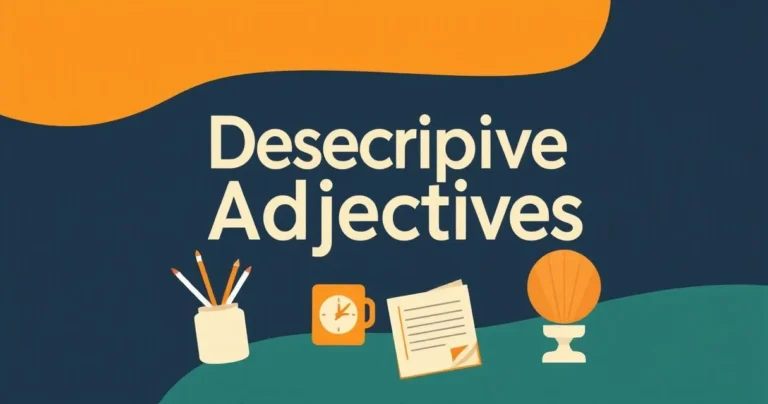 Illustration for Descriptive Adjectives: Achieving Clarity in Objectives