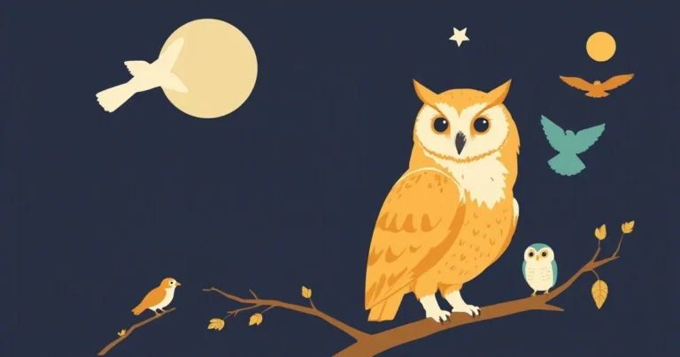 Illustration for Adjectives for Owls: A Comprehensive Guide
