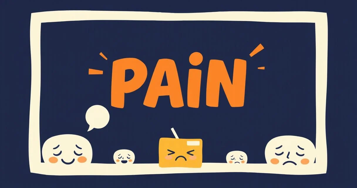 Illustration for Describing Pain: A Comprehensive Guide to Adjectives