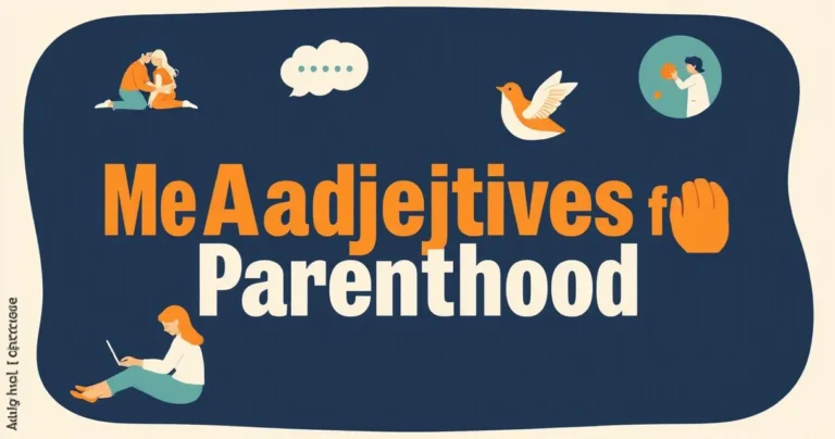Illustration for Mastering Adjectives for Parenthood: A Comprehensive Guide