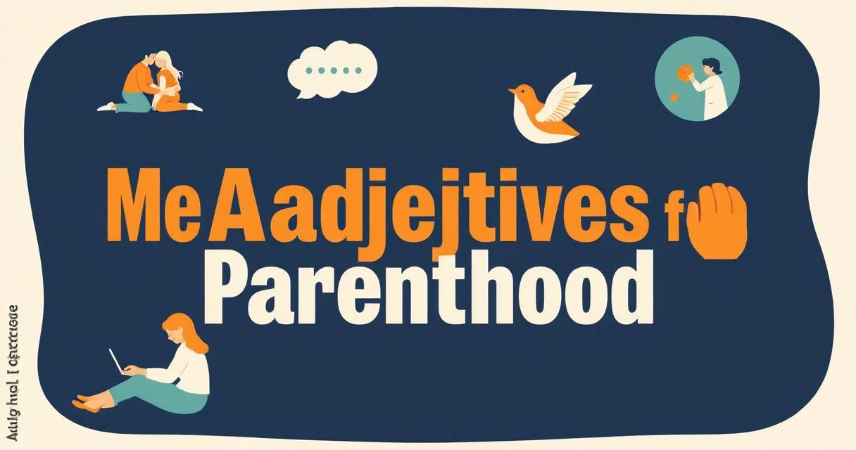 Illustration for Mastering Adjectives for Parenthood: A Comprehensive Guide