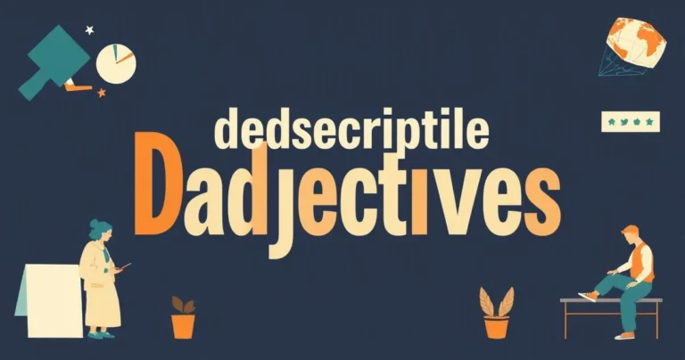 Illustration for Descriptive Adjectives: Enhancing Participant Descriptions
