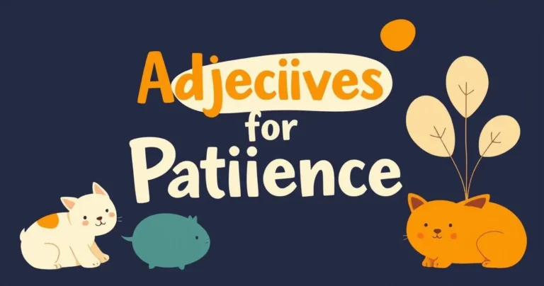 Illustration for Adjectives for Patience: A Comprehensive Guide