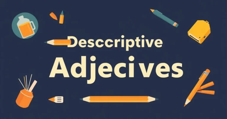 Illustration for Descriptive Adjectives for Pencils: A Comprehensive Guide