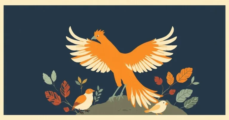 Illustration for Describing the Phoenix: A Guide to Adjectives