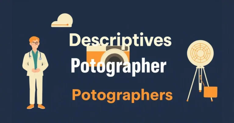 Illustration for Descriptive Adjectives for Photographers: A Comprehensive Guide