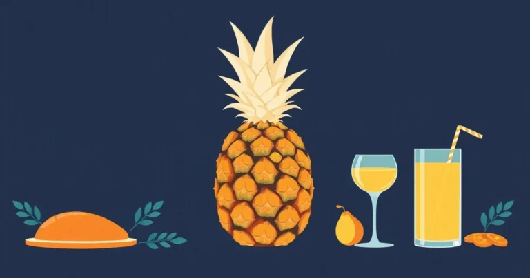 Illustration for Describing Pineapple: A Guide to Adjectives