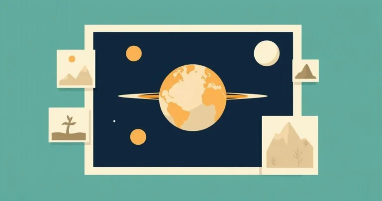 Illustration for Describing Distant Worlds: Adjectives for Planets
