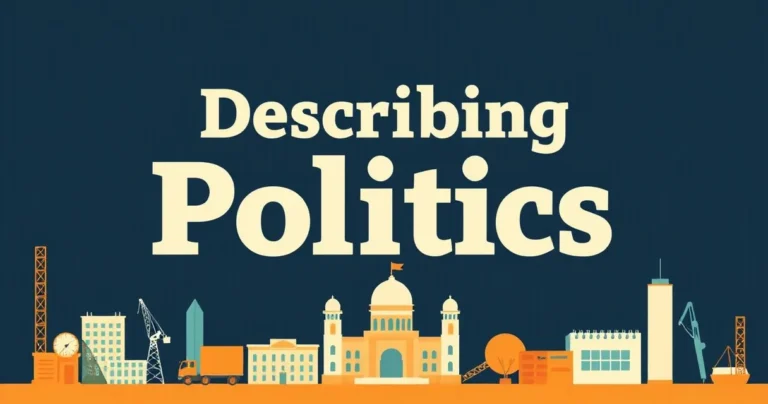 Illustration for Describing Politics: A Guide to Political Adjectives
