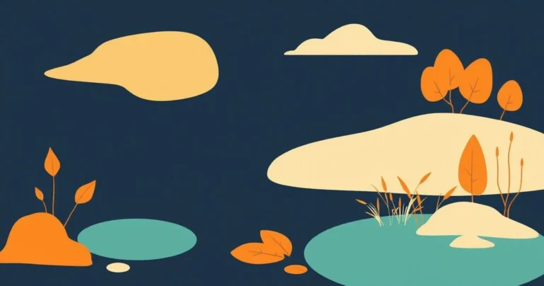 Illustration for Describing Ponds: A Guide to Adjectives for Pond Descriptions