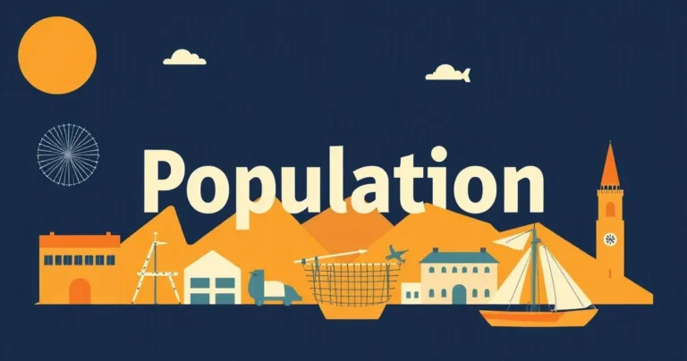 Illustration for Adjectives for Population: A Comprehensive Guide