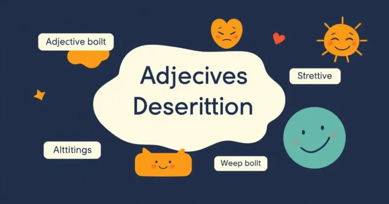 Illustration for Adjectives for Positive Descriptions: A Comprehensive Guide
