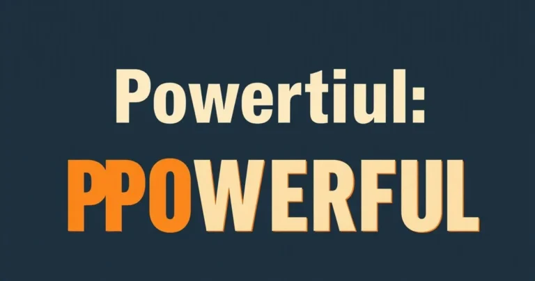 Illustration for Adjectives for Powerful: A Comprehensive Guide