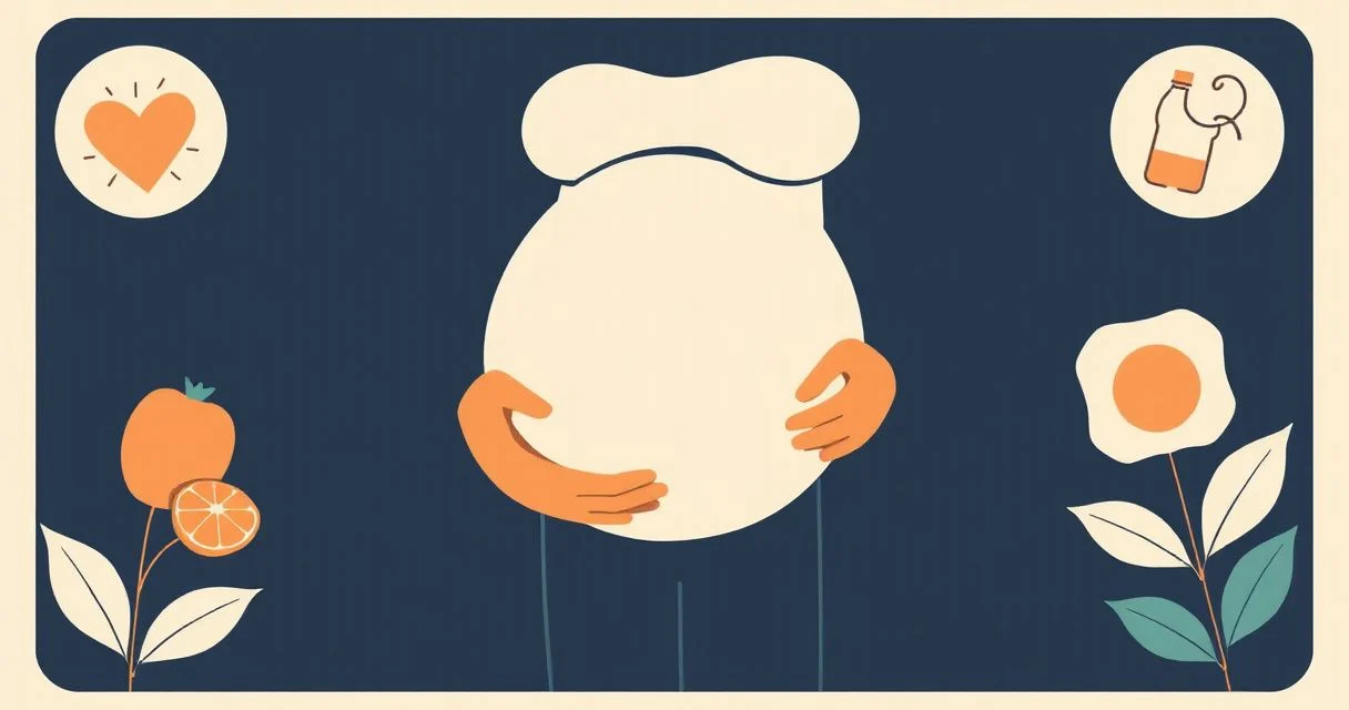 Illustration for Describing Pregnancy: A Guide to Adjectives