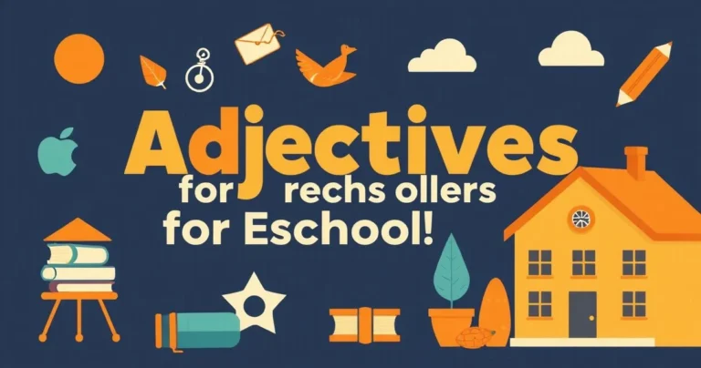 Illustration for Adjectives for Preschoolers: A Fun Learning Guide