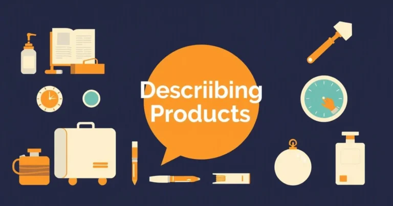 Illustration for Describing Products: A Comprehensive Guide to Adjectives