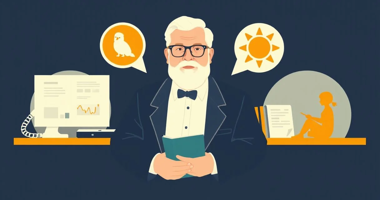 Illustration for Describing Professors: A Guide to Adjectives