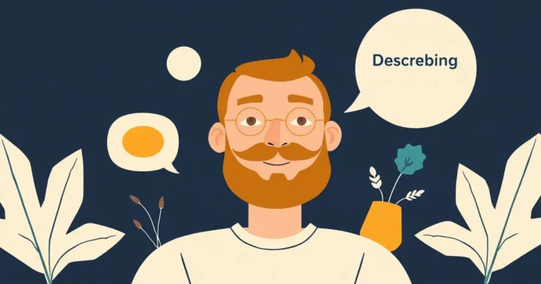 Illustration for Describing Character: Mastering Adjectives for Qualities
