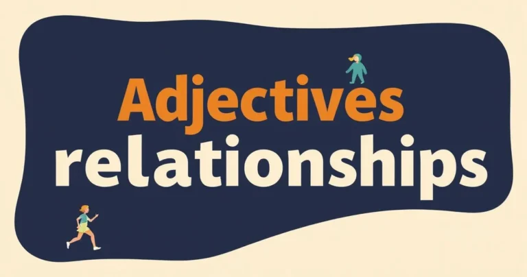 Illustration for Adjectives for Relationships: Describing Bonds Between People