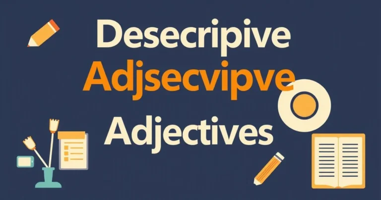 Illustration for Descriptive Adjectives: Enhancing Research Writing