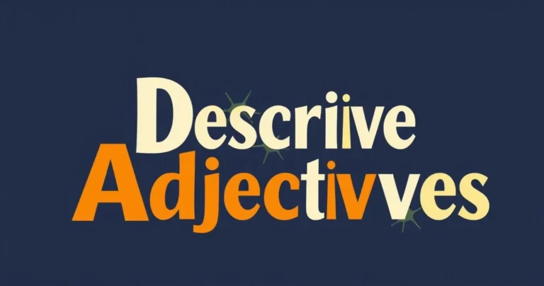Illustration for Descriptive Adjectives: Enhancing Responses in English