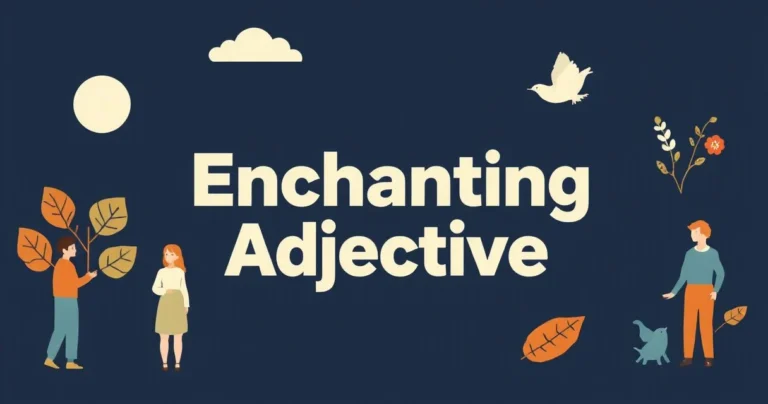 Illustration for Enchanting Adjectives: A Grammar Guide to Romance