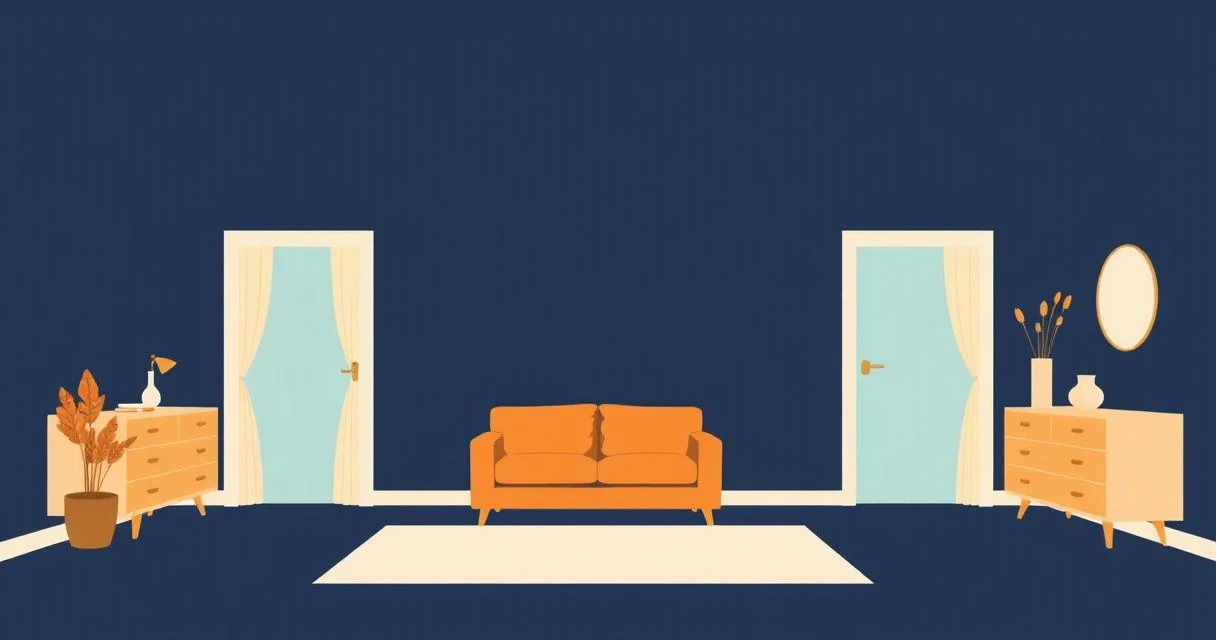 Illustration for Describing Spaces: Mastering Adjectives for Rooms