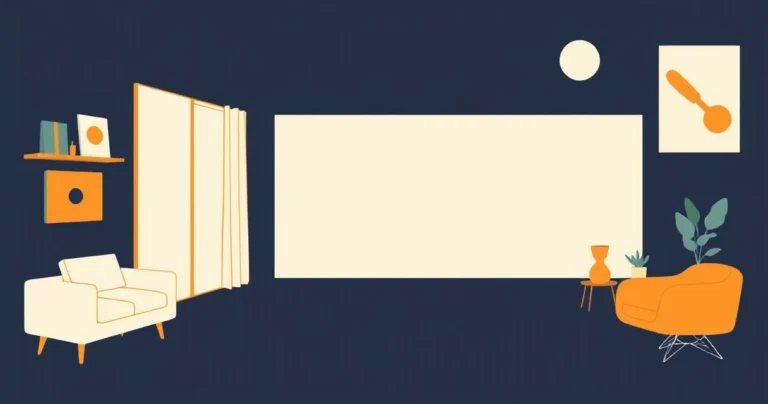 Illustration for Describing Spaces: Mastering Adjectives for Rooms