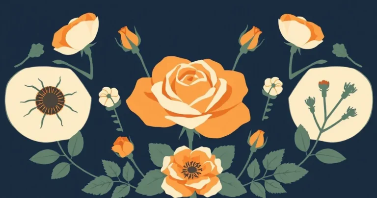 Illustration for Describing Roses: A Guide to Adjectives for Flower Lovers