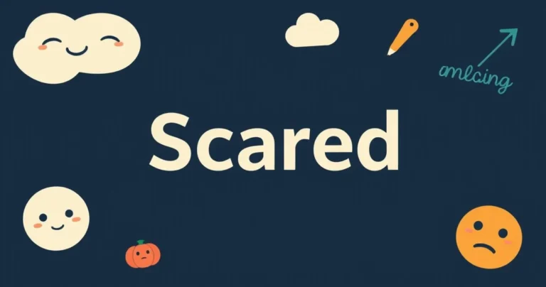 Illustration for Adjectives for Scared: A Comprehensive Guide
