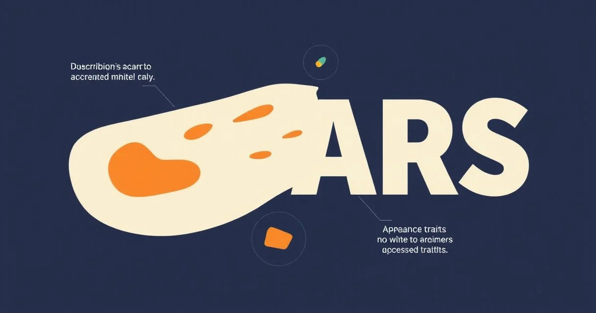Illustration for Describing Scars: Mastering Adjectives in English