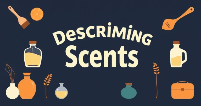Illustration for Describing Scents: Mastering Adjectives for Fragrance
