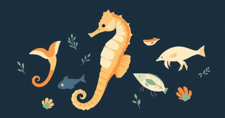 Illustration for Describing Seahorses: A Comprehensive Guide to Adjectives