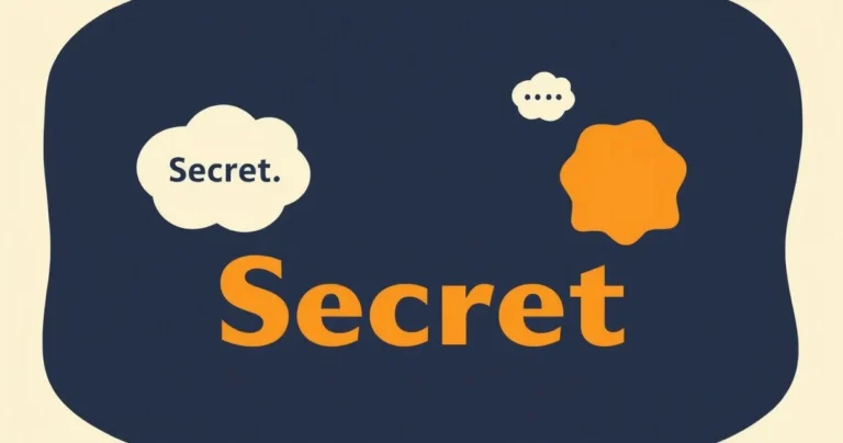 Illustration for Adjectives for Secret: A Comprehensive Guide