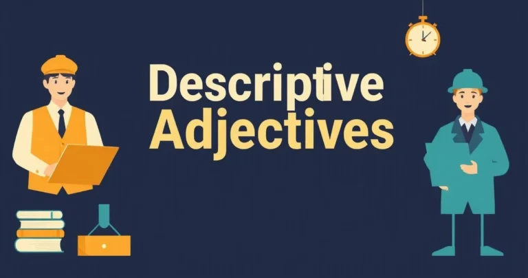 Illustration for Descriptive Adjectives: Enhancing Your Seminar Presentations