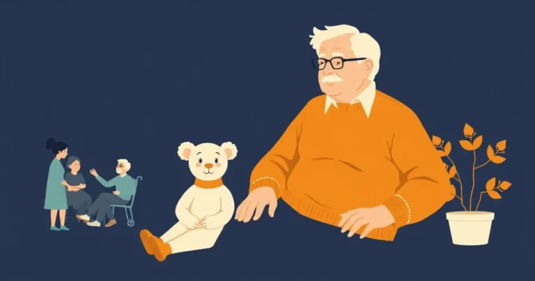 Illustration for Describing Seniors: A Guide to Adjectives for Elderly Care