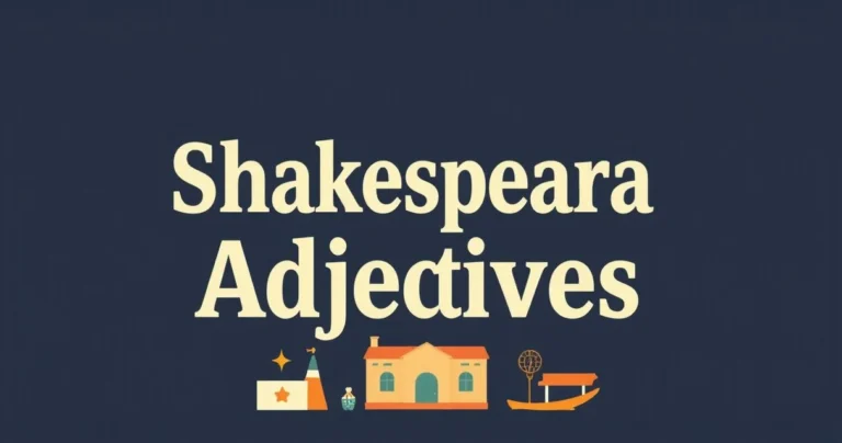 Illustration for Shakespearean Adjectives: A Guide to Elizabethan Language