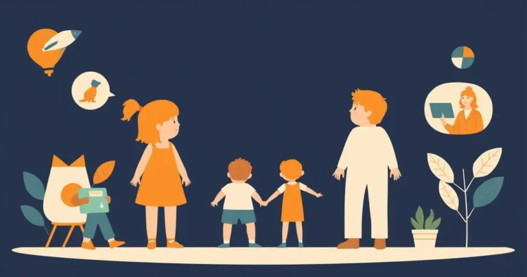 Illustration for Describing Sibling Relationships: Adjectives for Brothers & Sisters