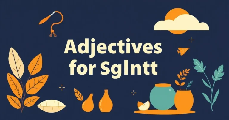 Illustration for Adjectives for Sight: Describing What We See