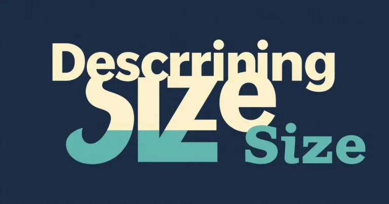 Illustration for Describing Size: A Guide to Adjectives for “Small”