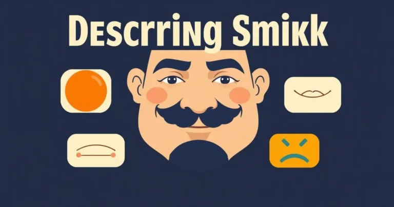 Illustration for Describing a Smirk: A Guide to Adjectives for Smirks